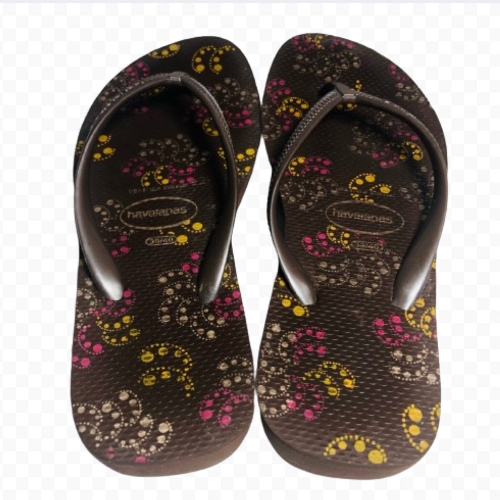 Havaianas Flip Flops Size 9/10 Euro 41/42 Like New